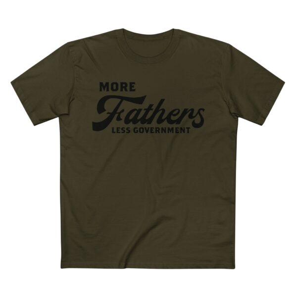 More Fathers Less Government T-Shirt - Image 9