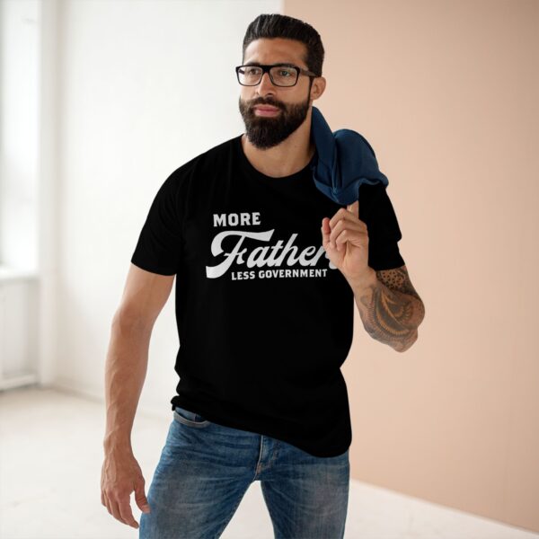 More Fathers Less Government T-Shirt - Image 7