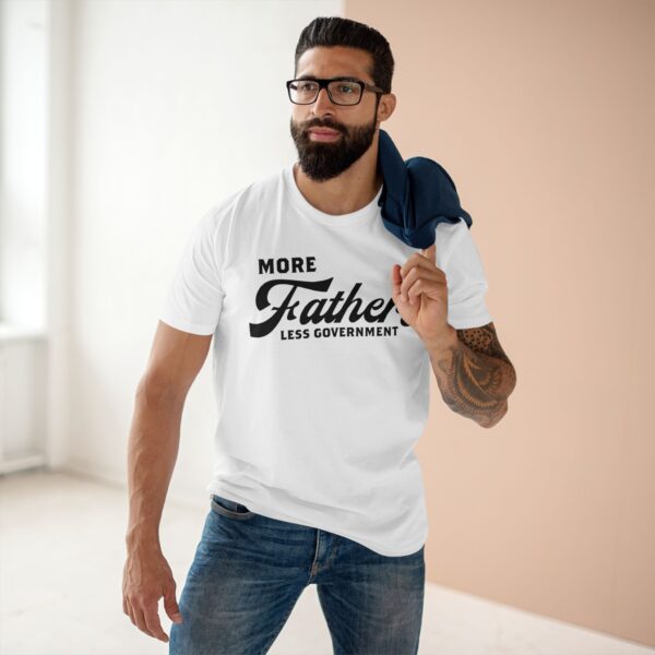 More Fathers Less Government T-Shirt - Image 3