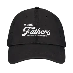 More Fathers, Less Government Dad Hat