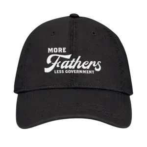 More Fathers, Less Government Dad Hat