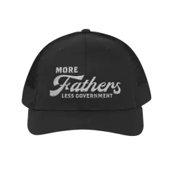 More Fathers Less Government Snapback Trucker